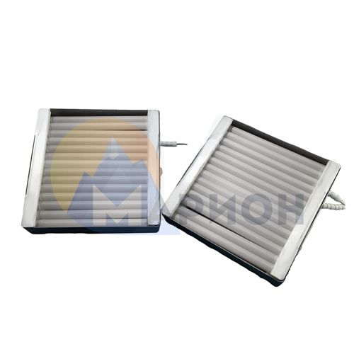 Панельный нагреватель с кварцевыми трубками 800Вт 230В 120*120 мм